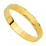 Alliance Femme Or jaune.