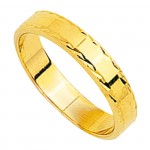 Alliance Homme Or jaune.