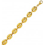Bracelet Or jaune grain de caf�