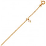 Cha�ne de Cheville Or Jaune Perle.
