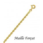 Cha�ne Or F80 maille for�at 10.70gr.