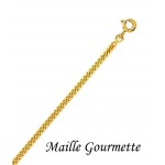 Cha�ne Or G35 maille gourmette 2.70gr.