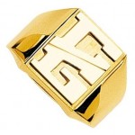 Chevali�re Homme Or jaune