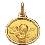 M�daille Ange Or Jaune - A.AUGIS -