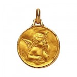 M�daille Ange Ronde - A.AUGIS -