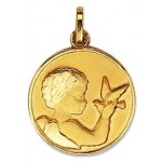 M�daille l'Ange et l'oiseau.