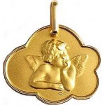 M�daille nuage Ange de Rapha�l.