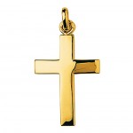 Pendentif Croix Or jaune