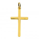 Pendentif Croix Or jaune.