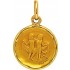 A-AUGIS M�daille Zodiaque Or jaune.GEMEAUX.