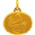 A-AUGIS M�daille Zodiaque Or jaune.VIERGE.