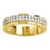Alliance Or jaune Diamants.