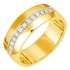 Alliance Femme Or jaune Diamants 0.15 carat(s)