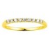 Alliance Or jaune Diamants.