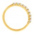 Alliance Or jaune Diamants.