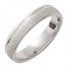 Alliance Homme Or blanc.