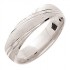 Alliance Homme Or blanc.