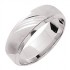 Alliance Homme Or blanc.