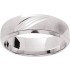 Alliance Homme Or blanc.