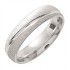 Alliance Homme Or blanc.