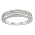 Alliance joaillerie Or blanc Diamants Princesse.
