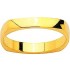 Alliance Or Jaune Carr�e 3 mm