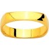Alliance Or Jaune Carr�e 4 mm