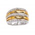 Bague 2 Ors diamants 0.43 carat(s)