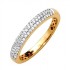 Bague 2 Ors Diamants 0.25 carat(s)