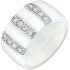 Marque Jeell - Bague C�ramique Jeell - Priincesse Diamants.