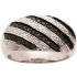 Bague Diamants Saphirs Or Blanc.