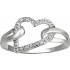 Bague Or blanc Diamants.