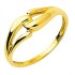 Bague Or jaune 18 carats - Largeur 6 mm