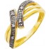 Bague Or jaune Diamants.