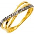 Bague Or jaune Diamants.
