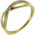 Bague Or jaune Diamants.