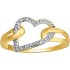 Bague Or jaune Diamants.