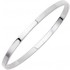 Bracelet Argent Jonc rectangulaire massif.