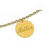 Bracelet de Naissance 3 M�dailles Or Jaune - Bijoux Femme - Princesse Diamants