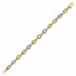 Bracelet Femme 2 Ors 18 carats - Largeur 7.5 mm - Princesse Diamants.