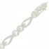 Gourmette Identit� Argent 5 mm 1/2. 