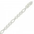 Gourmette Identit� Argent 5 mm 1/3.