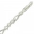 Gourmette Identit� Argent 8 mm 1/3. 