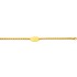 Bracelet Identit� Junior Or Jaune.