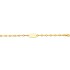 Bracelet Identit� Junior Or Jaune.