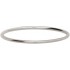 Bracelet Jonc Argent fil rond 4 mm