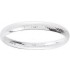 Bracelet Jonc Argent rigide Femme 9 mm. Princesse Diamants.
