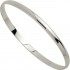 Bracelet Jonc Massif Or Blanc.