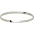 Bracelet Jonc Massif Or Blanc.