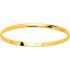 Bracelet Jonc Massif Or Jaune.